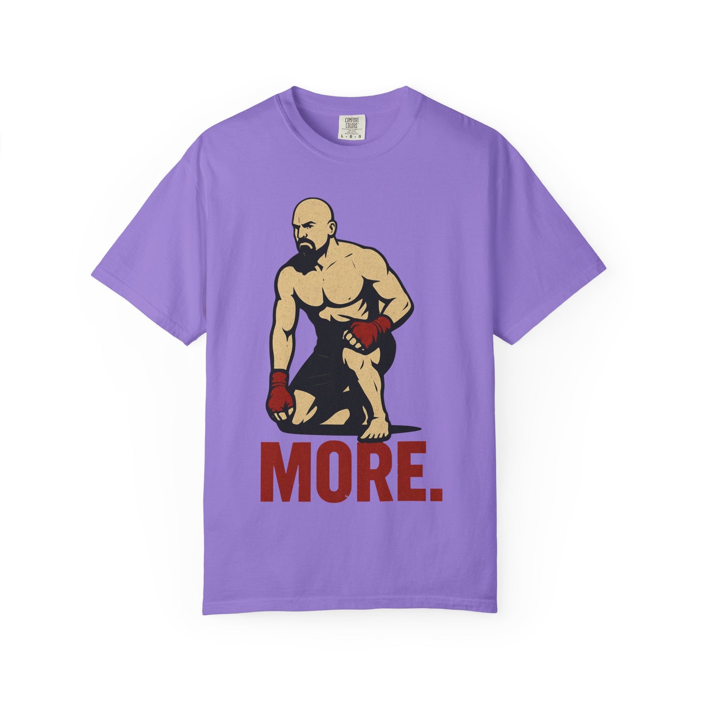 Motivational Fitness T-Shirt with 'MORE - Rising.' Design, Unisex Workout Apparel, Gym Shirt, Gift for Athletes & Fitness Lovers