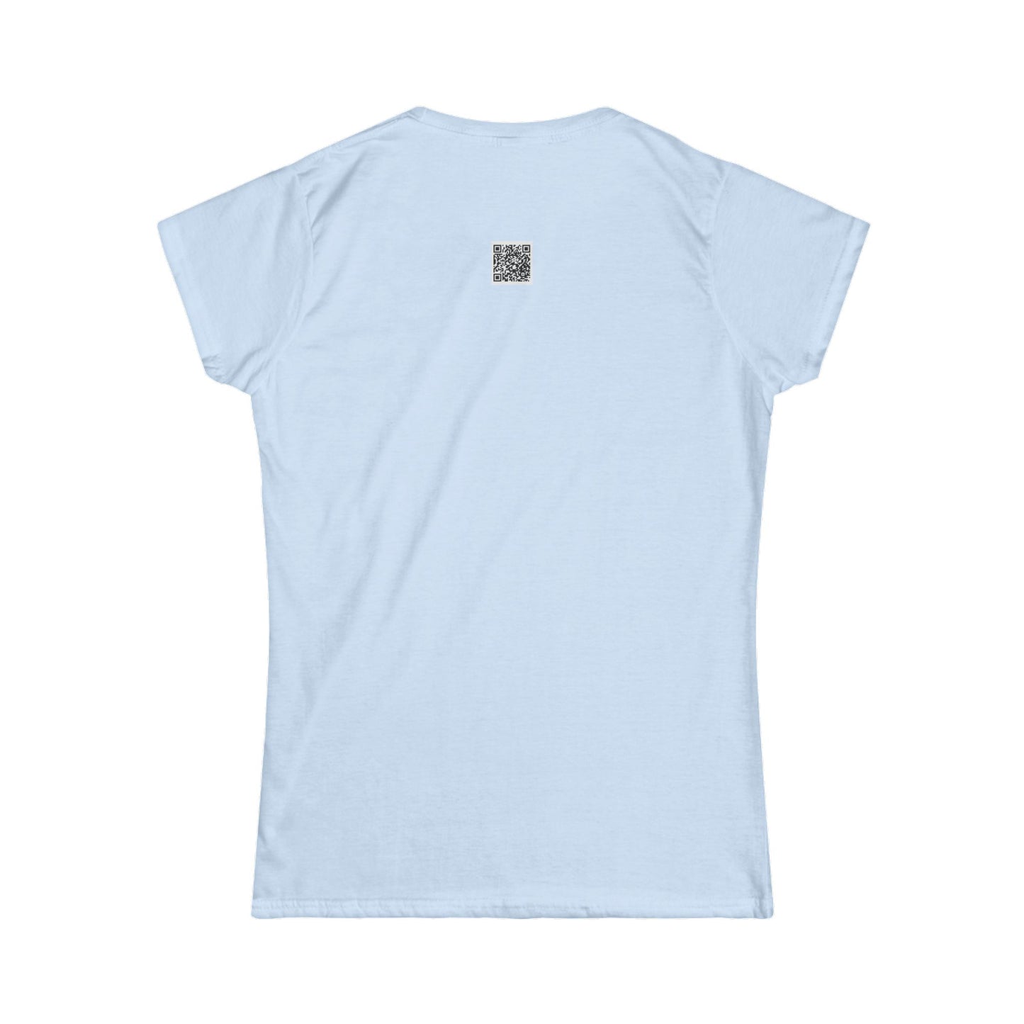 "More. With a Cross." Empowering Women's Softstyle Tee - Motivational Fitness Apparel, Boxing Inspiration, Workout Top, Gift for Her, Activewear