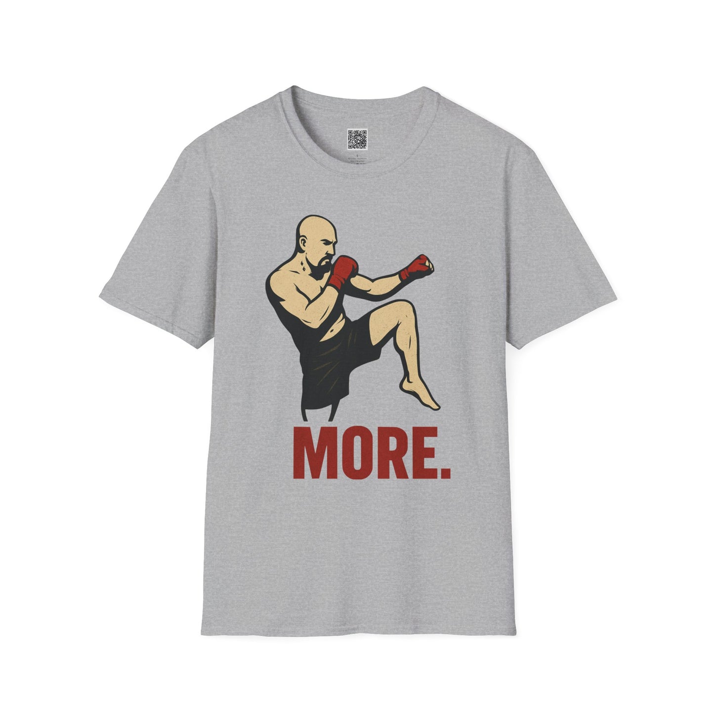 "More, Coiled" - Motivational Fitness T-Shirt, Workout Tee, Athletic Shirt, Gym Apparel, Gift for Fitness Enthusiasts