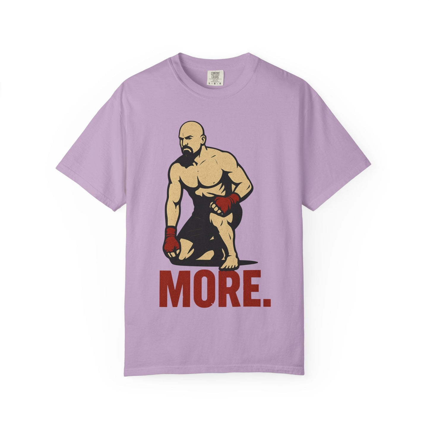 Motivational Fitness T-Shirt with 'MORE - Rising.' Design, Unisex Workout Apparel, Gym Shirt, Gift for Athletes & Fitness Lovers