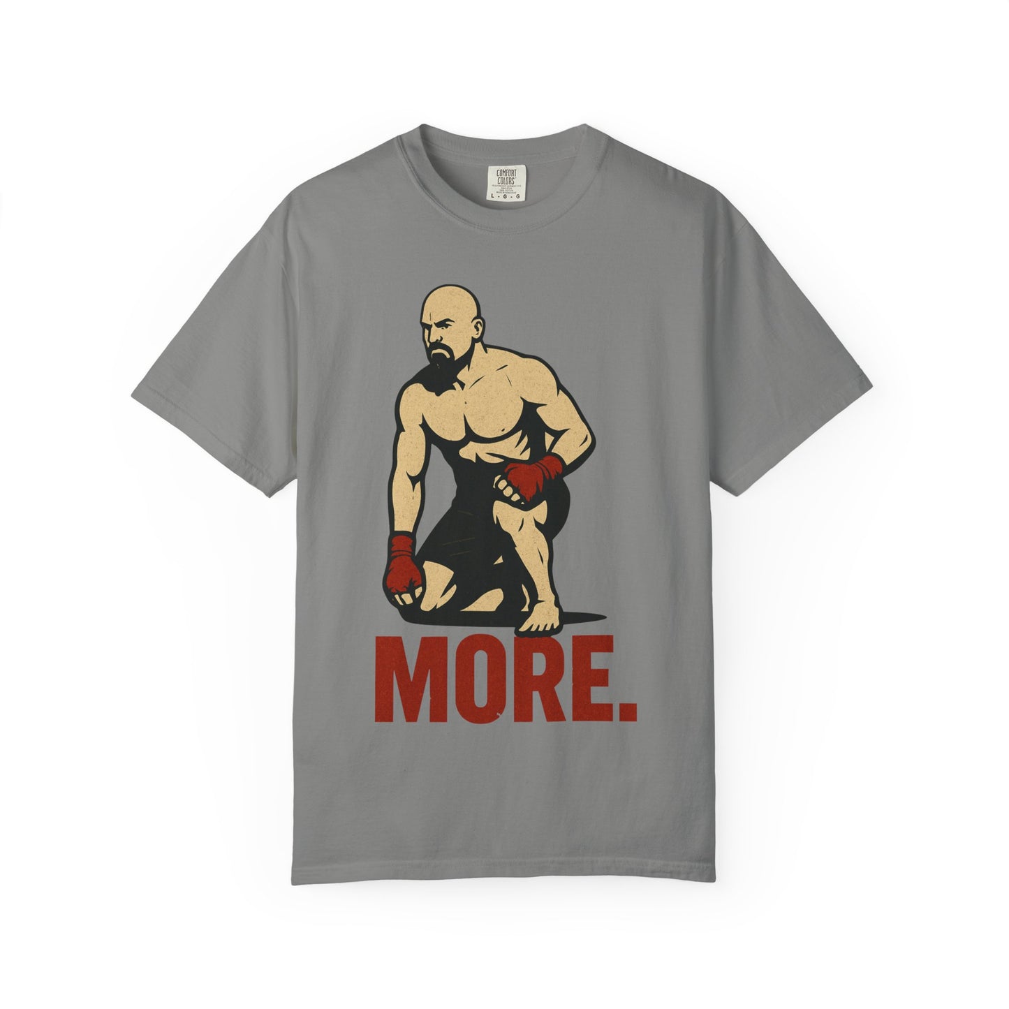 Motivational Fitness T-Shirt with 'MORE - Rising.' Design, Unisex Workout Apparel, Gym Shirt, Gift for Athletes & Fitness Lovers