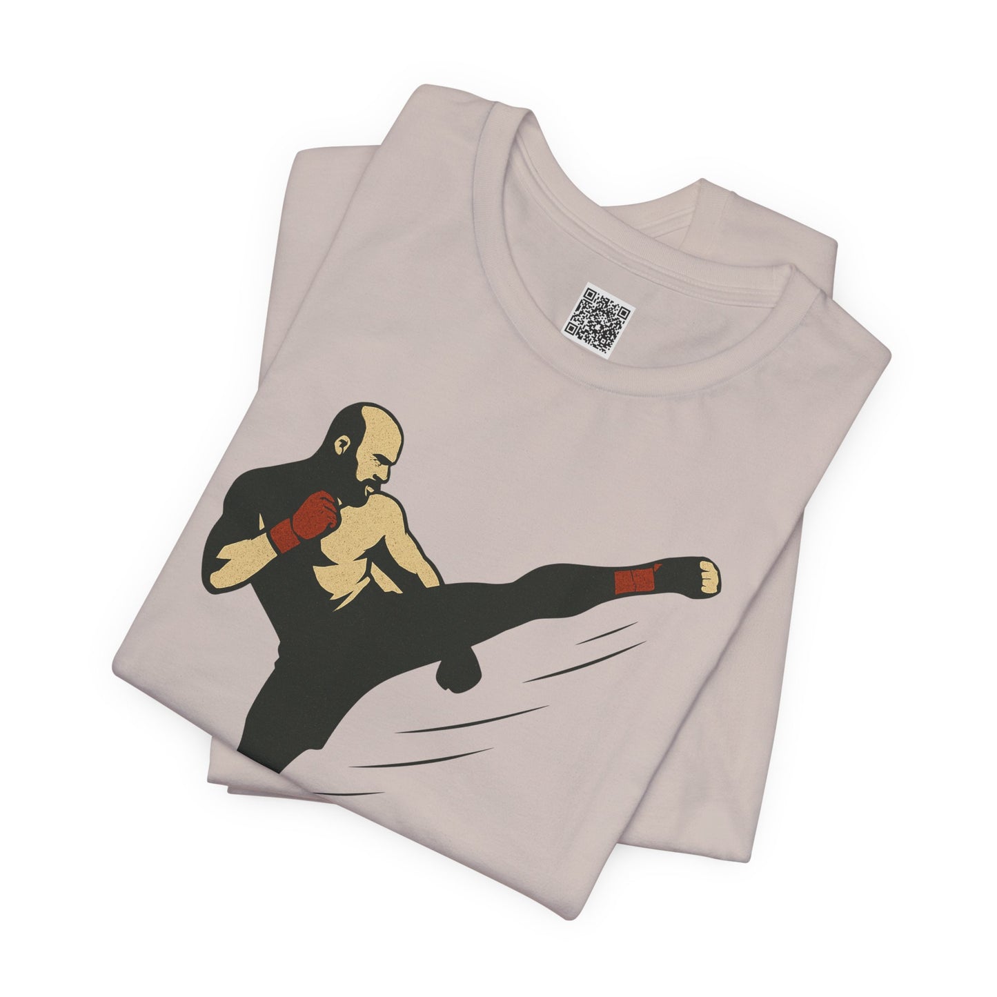 "More, Sidekick" - Motivational Kickboxing Tee - Unisex Short Sleeve Shirt, Fitness Apparel, Workout Gear, Gift for Athletes, Inspirational Clothing