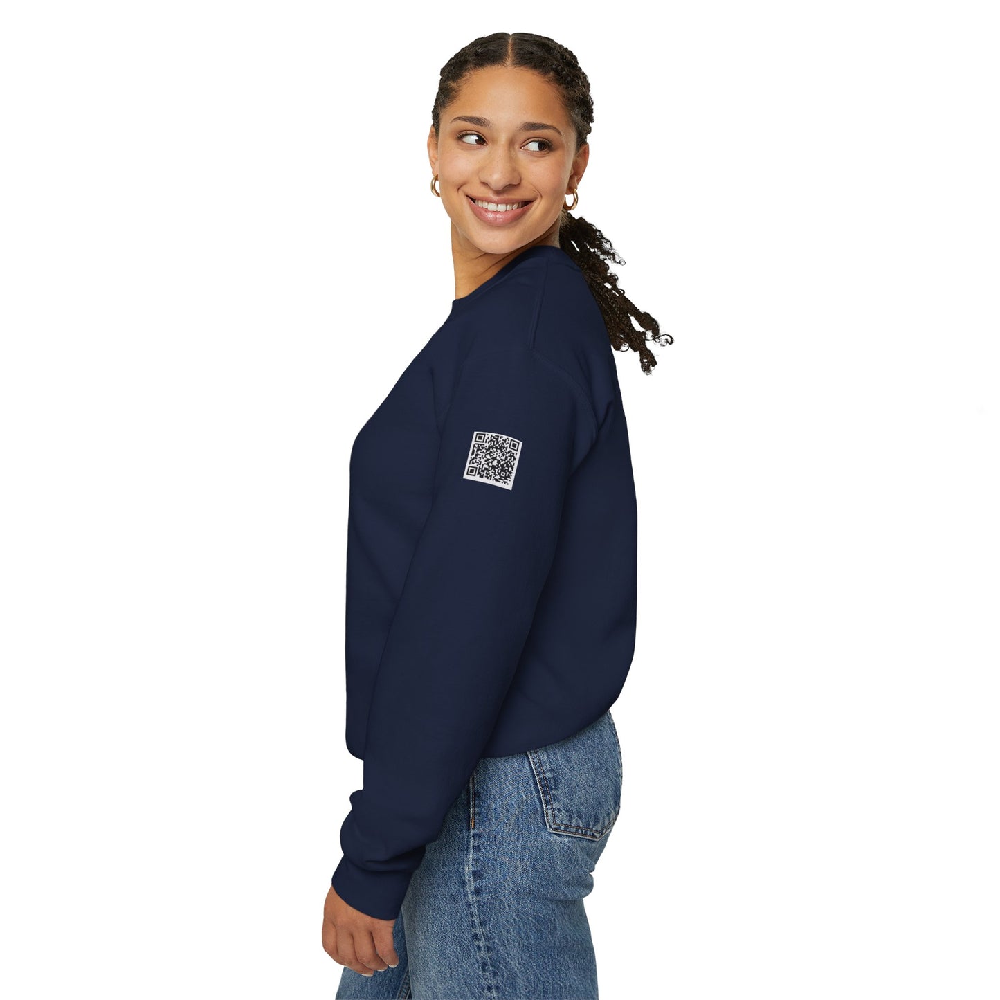 Motivational Sweatshirt - Discipline Hits Different - Unisex Crewneck - Fitness Gift - Workout Apparel - Casual Sport Style - Gym Wear