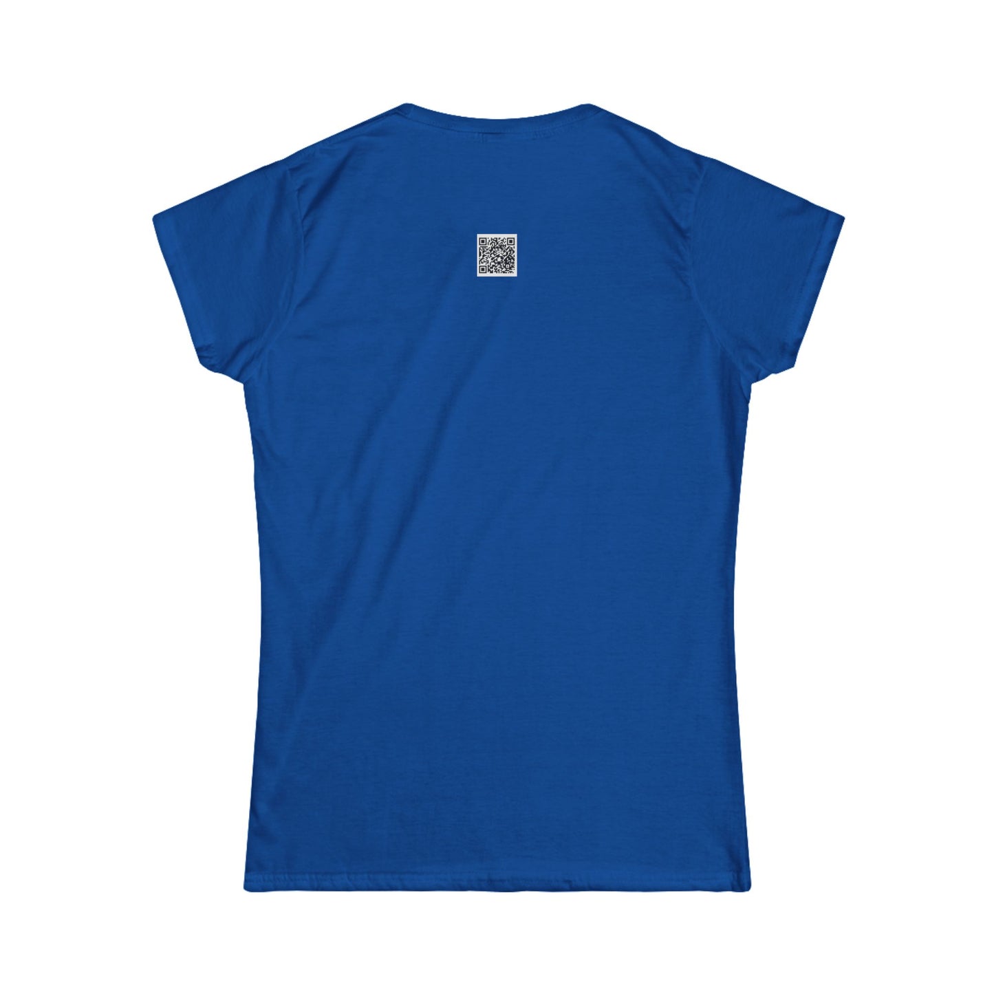 "More. With a Cross." Empowering Women's Softstyle Tee - Motivational Fitness Apparel, Boxing Inspiration, Workout Top, Gift for Her, Activewear