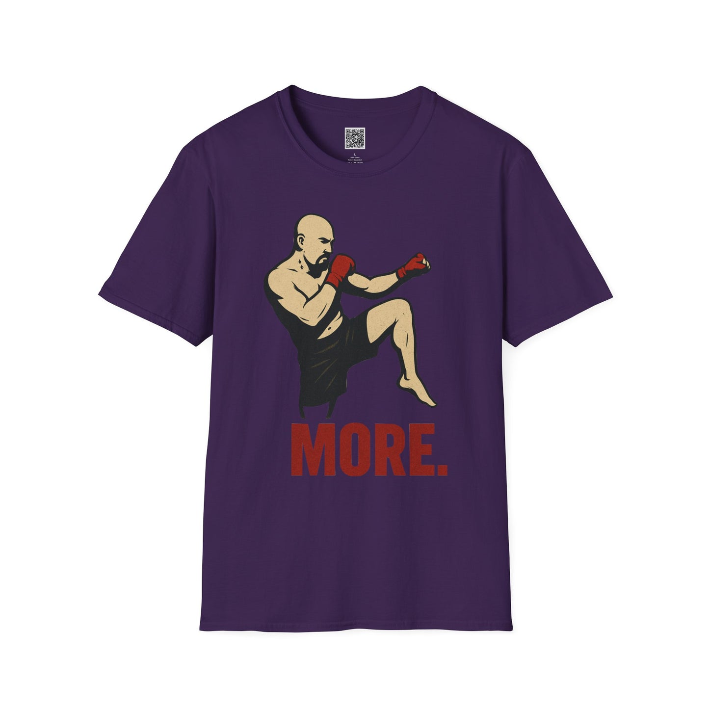 "More, Coiled" - Motivational Fitness T-Shirt, Workout Tee, Athletic Shirt, Gym Apparel, Gift for Fitness Enthusiasts