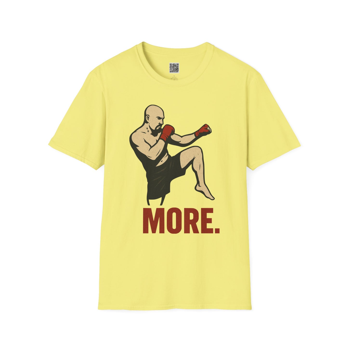 "More, Coiled" - Motivational Fitness T-Shirt, Workout Tee, Athletic Shirt, Gym Apparel, Gift for Fitness Enthusiasts