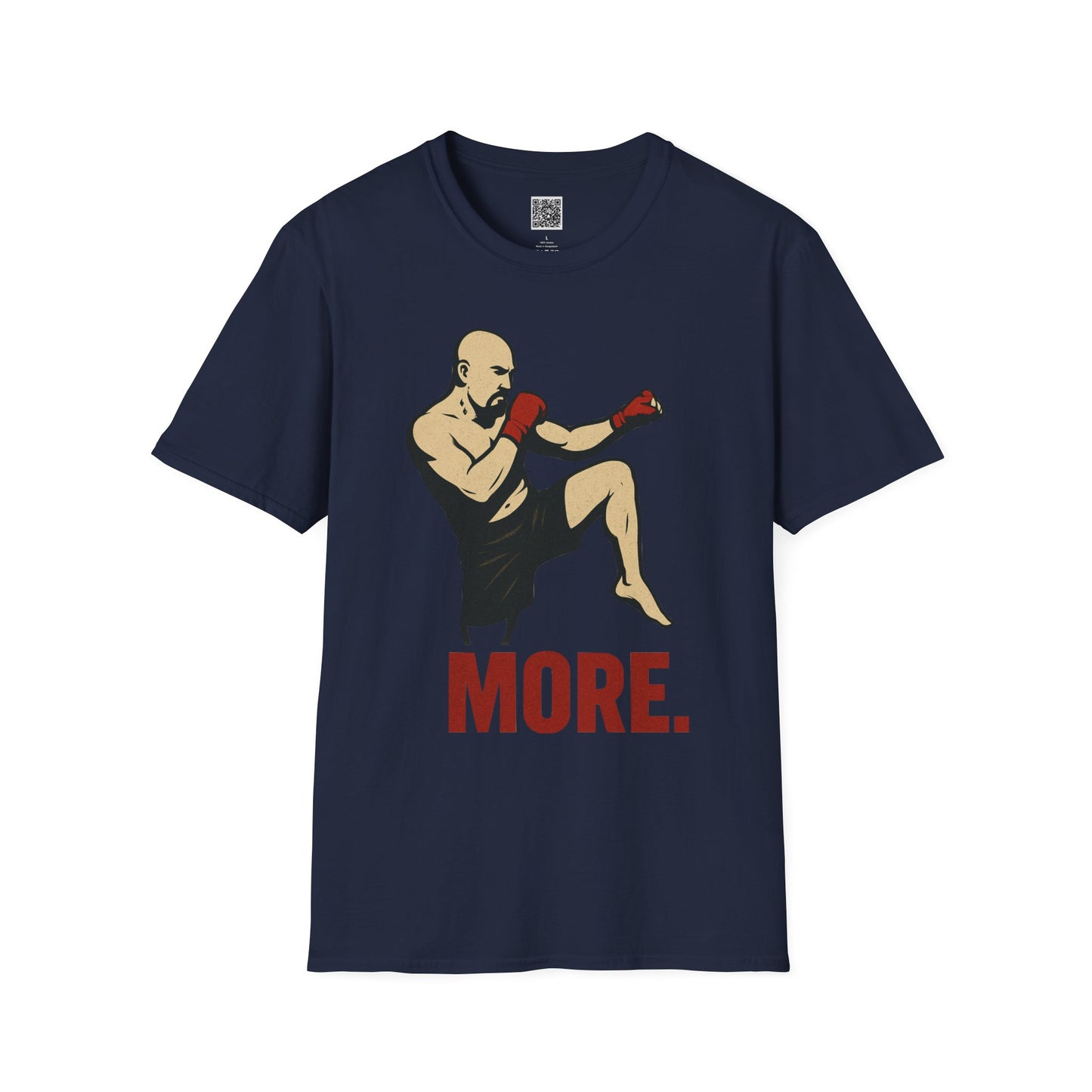 "More, Coiled" - Motivational Fitness T-Shirt, Workout Tee, Athletic Shirt, Gym Apparel, Gift for Fitness Enthusiasts