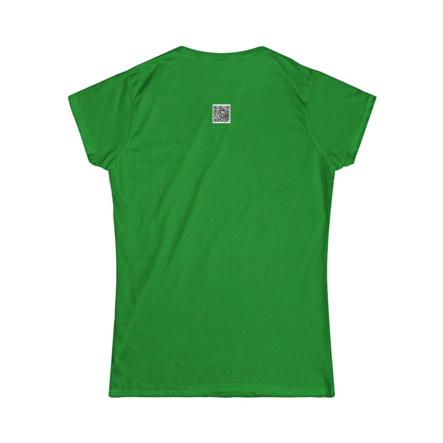 "More. With a Cross." Empowering Women's Softstyle Tee - Motivational Fitness Apparel, Boxing Inspiration, Workout Top, Gift for Her, Activewear