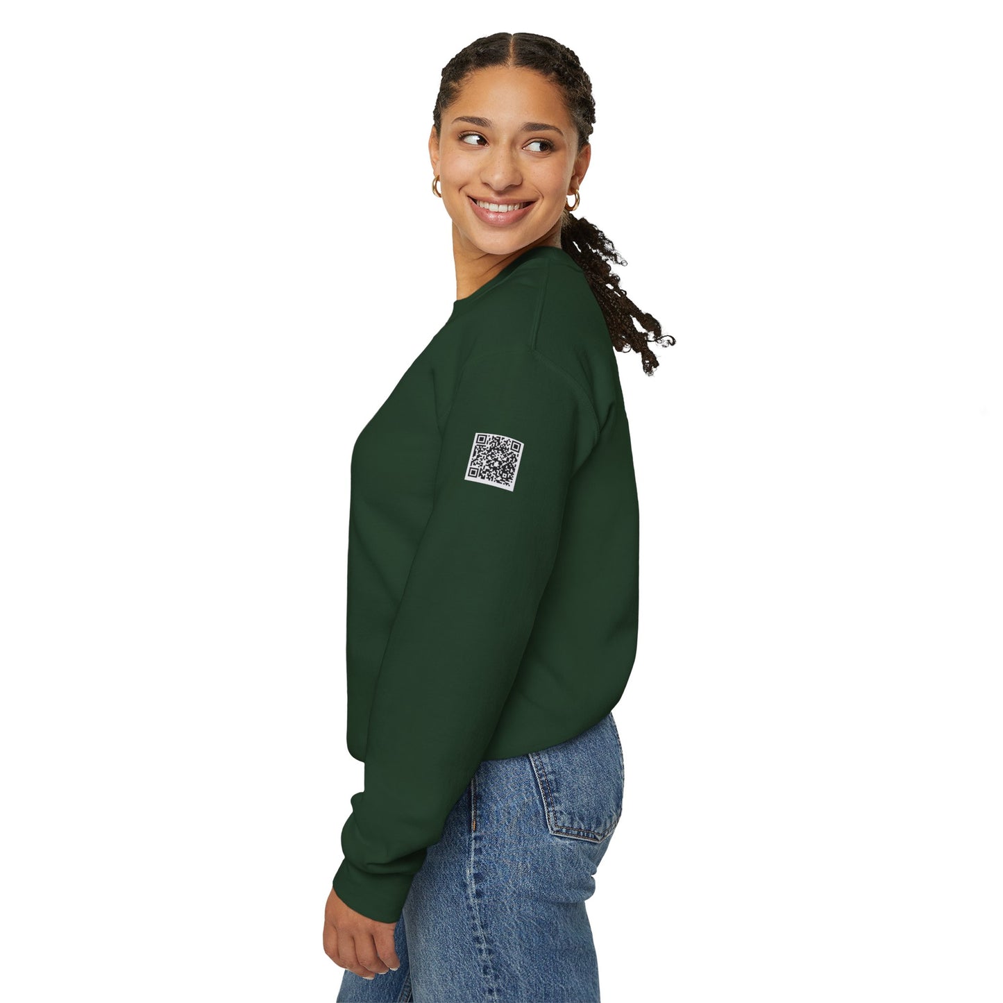 Motivational Sweatshirt - Discipline Hits Different - Unisex Crewneck - Fitness Gift - Workout Apparel - Casual Sport Style - Gym Wear