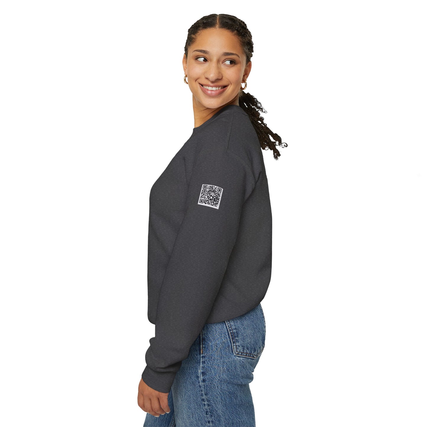Motivational Sweatshirt - Discipline Hits Different - Unisex Crewneck - Fitness Gift - Workout Apparel - Casual Sport Style - Gym Wear
