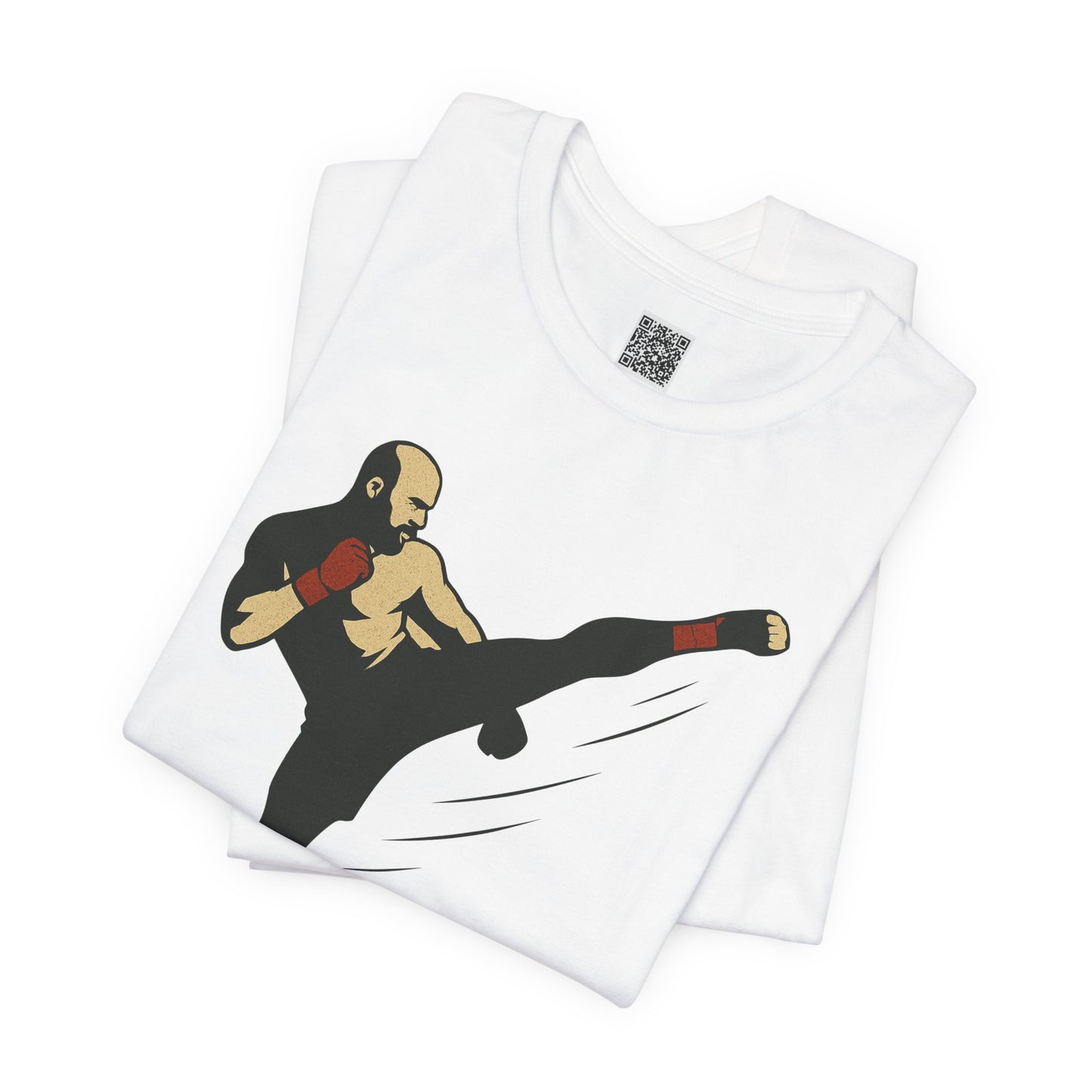 "More, Sidekick" - Motivational Kickboxing Tee - Unisex Short Sleeve Shirt, Fitness Apparel, Workout Gear, Gift for Athletes, Inspirational Clothing