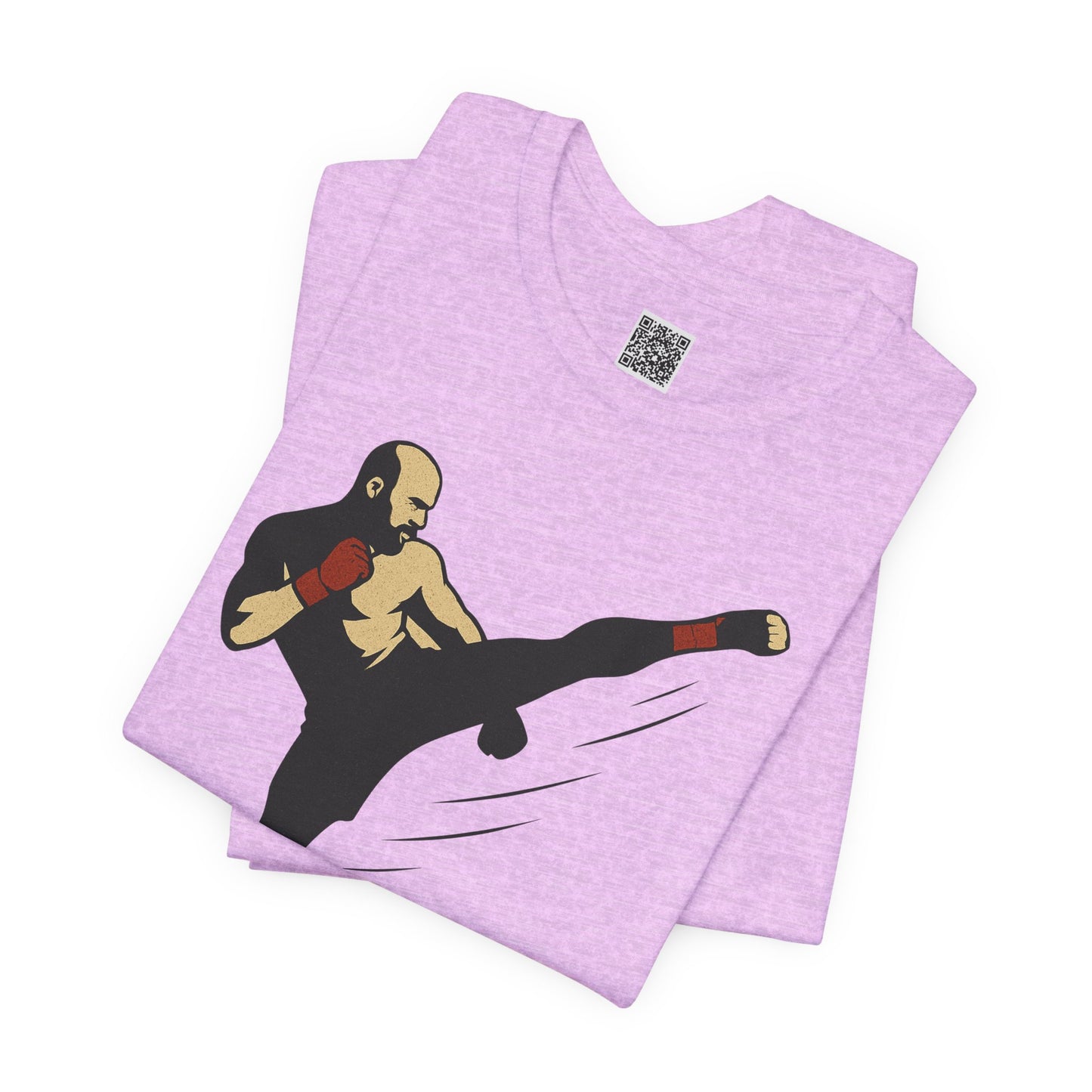 "More, Sidekick" - Motivational Kickboxing Tee - Unisex Short Sleeve Shirt, Fitness Apparel, Workout Gear, Gift for Athletes, Inspirational Clothing