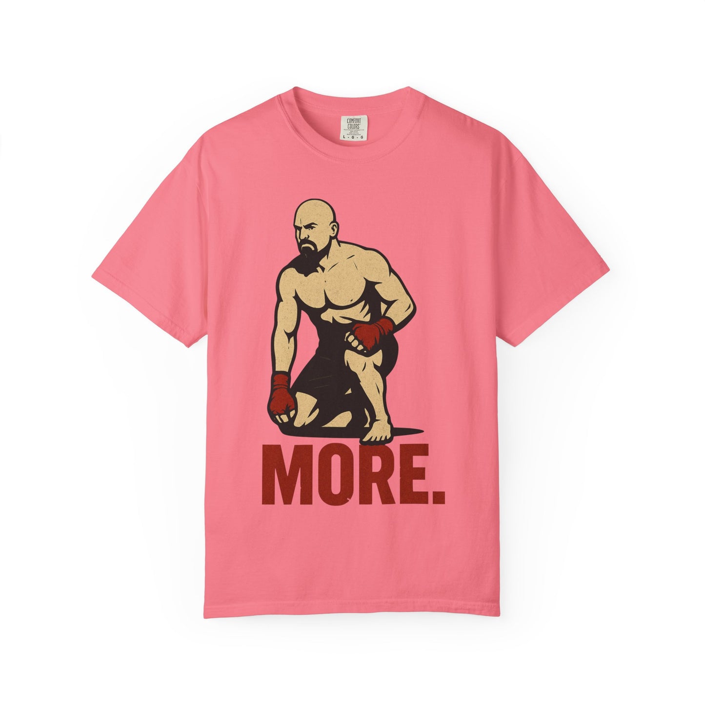 Motivational Fitness T-Shirt with 'MORE - Rising.' Design, Unisex Workout Apparel, Gym Shirt, Gift for Athletes & Fitness Lovers