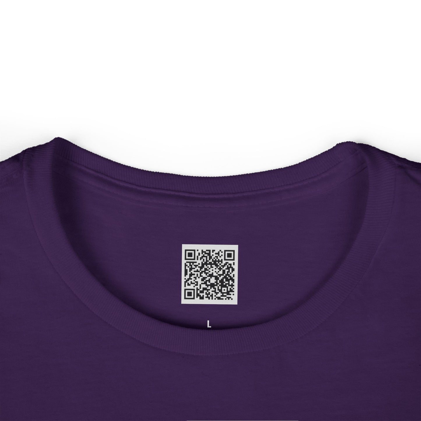 "More. With a Cross." Empowering Women's Softstyle Tee - Motivational Fitness Apparel, Boxing Inspiration, Workout Top, Gift for Her, Activewear