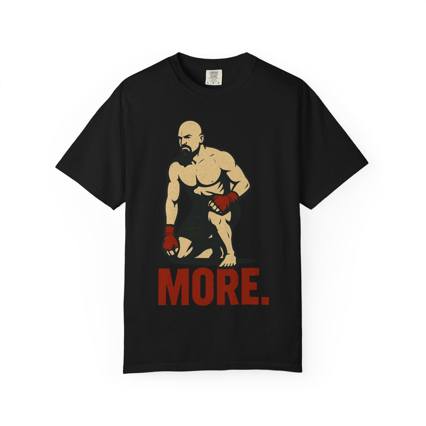 Motivational Fitness T-Shirt with 'MORE - Rising.' Design, Unisex Workout Apparel, Gym Shirt, Gift for Athletes & Fitness Lovers