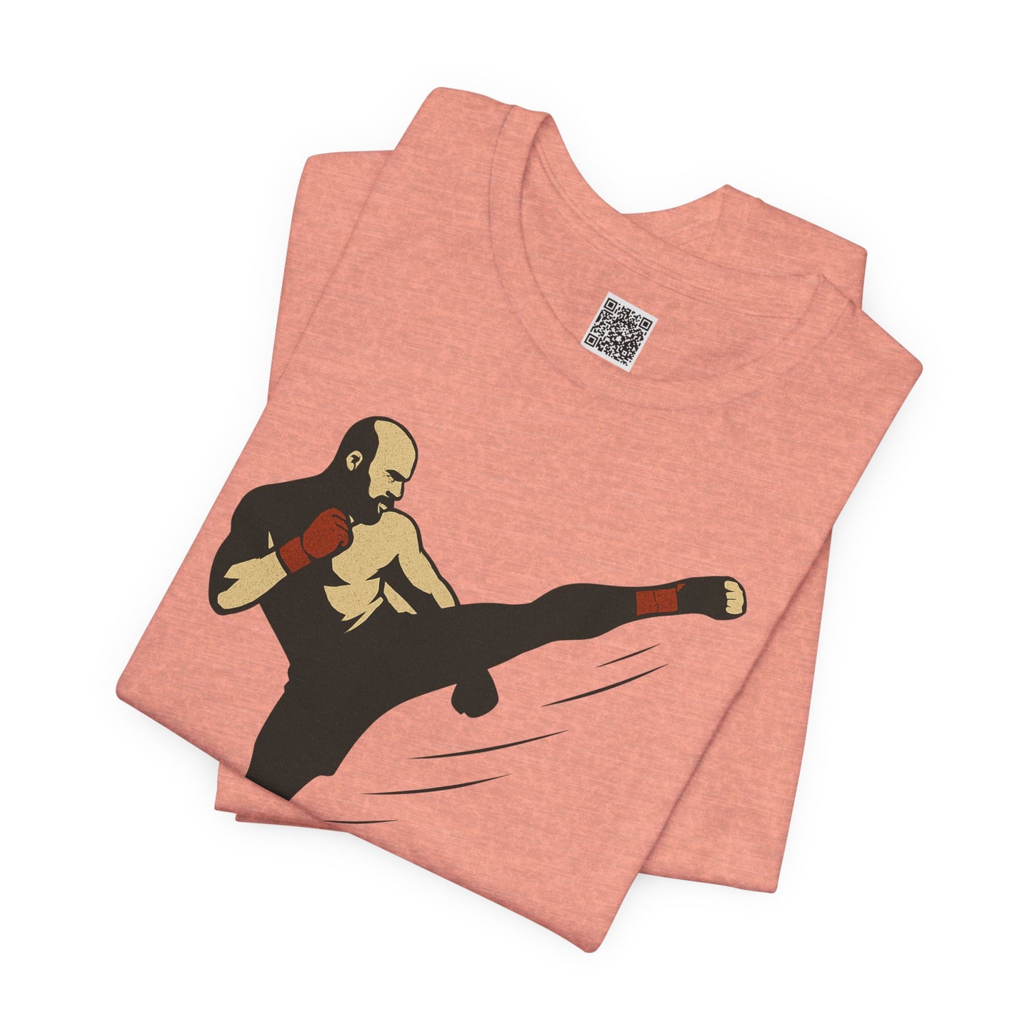 "More, Sidekick" - Motivational Kickboxing Tee - Unisex Short Sleeve Shirt, Fitness Apparel, Workout Gear, Gift for Athletes, Inspirational Clothing