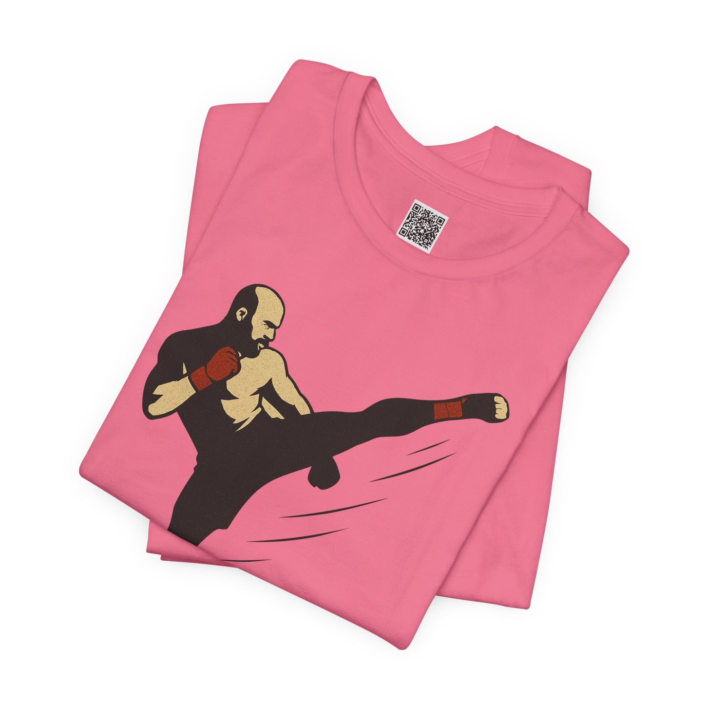 "More, Sidekick" - Motivational Kickboxing Tee - Unisex Short Sleeve Shirt, Fitness Apparel, Workout Gear, Gift for Athletes, Inspirational Clothing