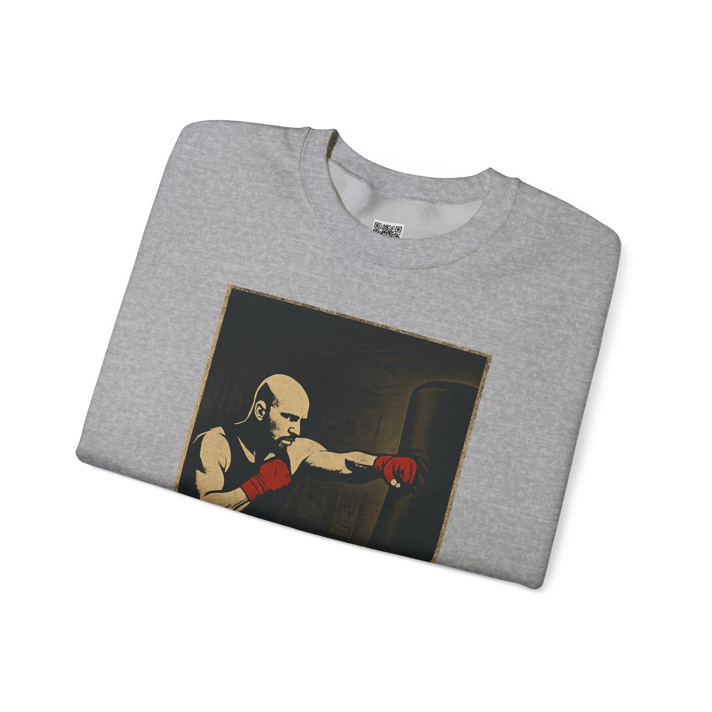 Motivational Sweatshirt - Discipline Hits Different - Unisex Crewneck - Fitness Gift - Workout Apparel - Casual Sport Style - Gym Wear