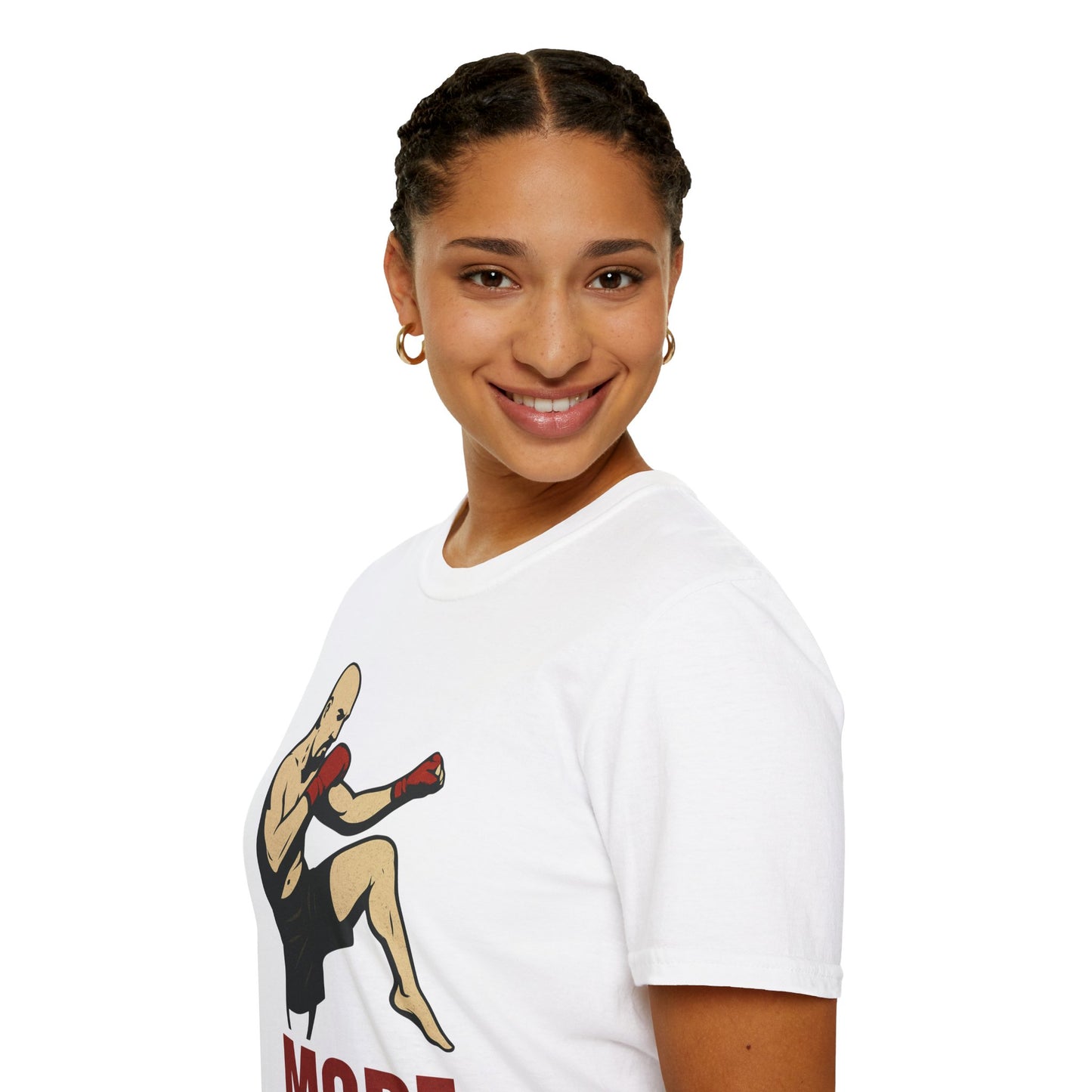 "More, Coiled" - Motivational Fitness T-Shirt, Workout Tee, Athletic Shirt, Gym Apparel, Gift for Fitness Enthusiasts