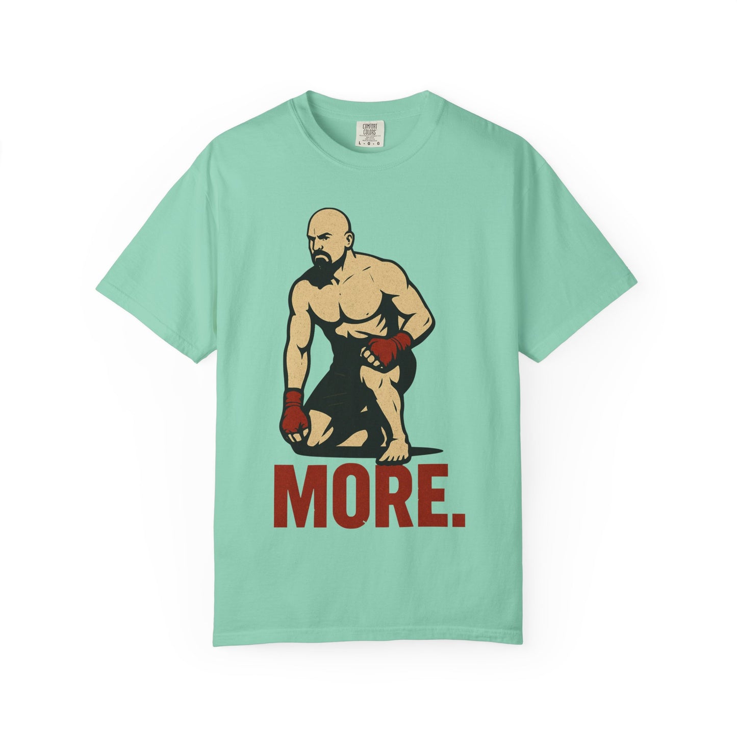 Motivational Fitness T-Shirt with 'MORE - Rising.' Design, Unisex Workout Apparel, Gym Shirt, Gift for Athletes & Fitness Lovers