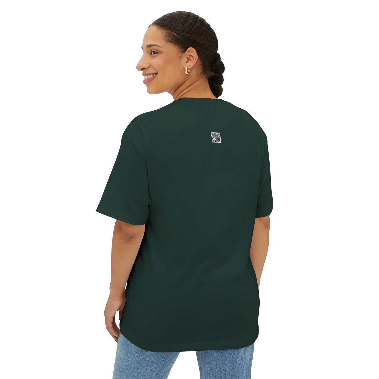 Not Out - Motivational Oversized Tee - Unisex Boxy T-Shirt, Gym Apparel, Fight Wear, Workout Clothing, Inspirational Gift