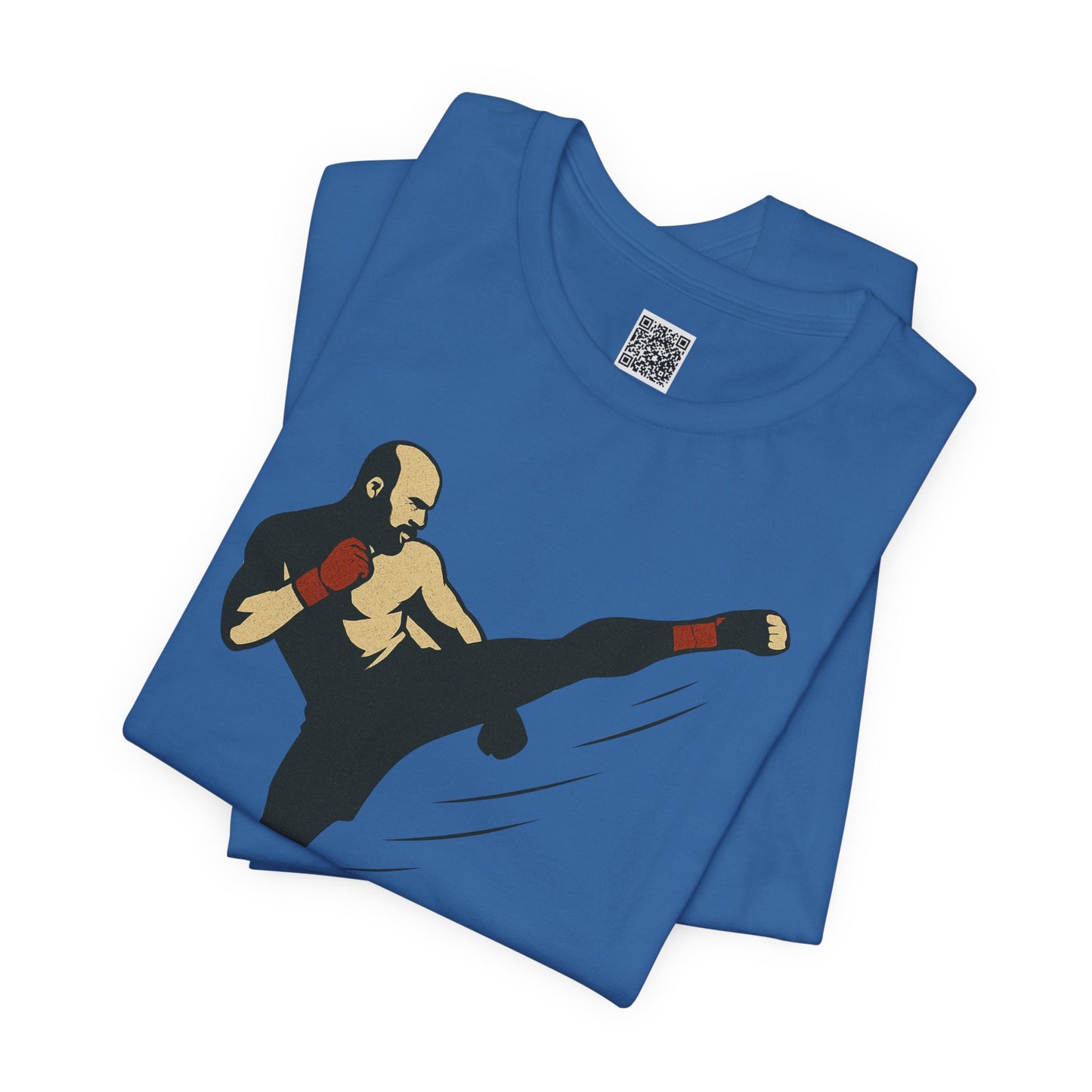 "More, Sidekick" - Motivational Kickboxing Tee - Unisex Short Sleeve Shirt, Fitness Apparel, Workout Gear, Gift for Athletes, Inspirational Clothing
