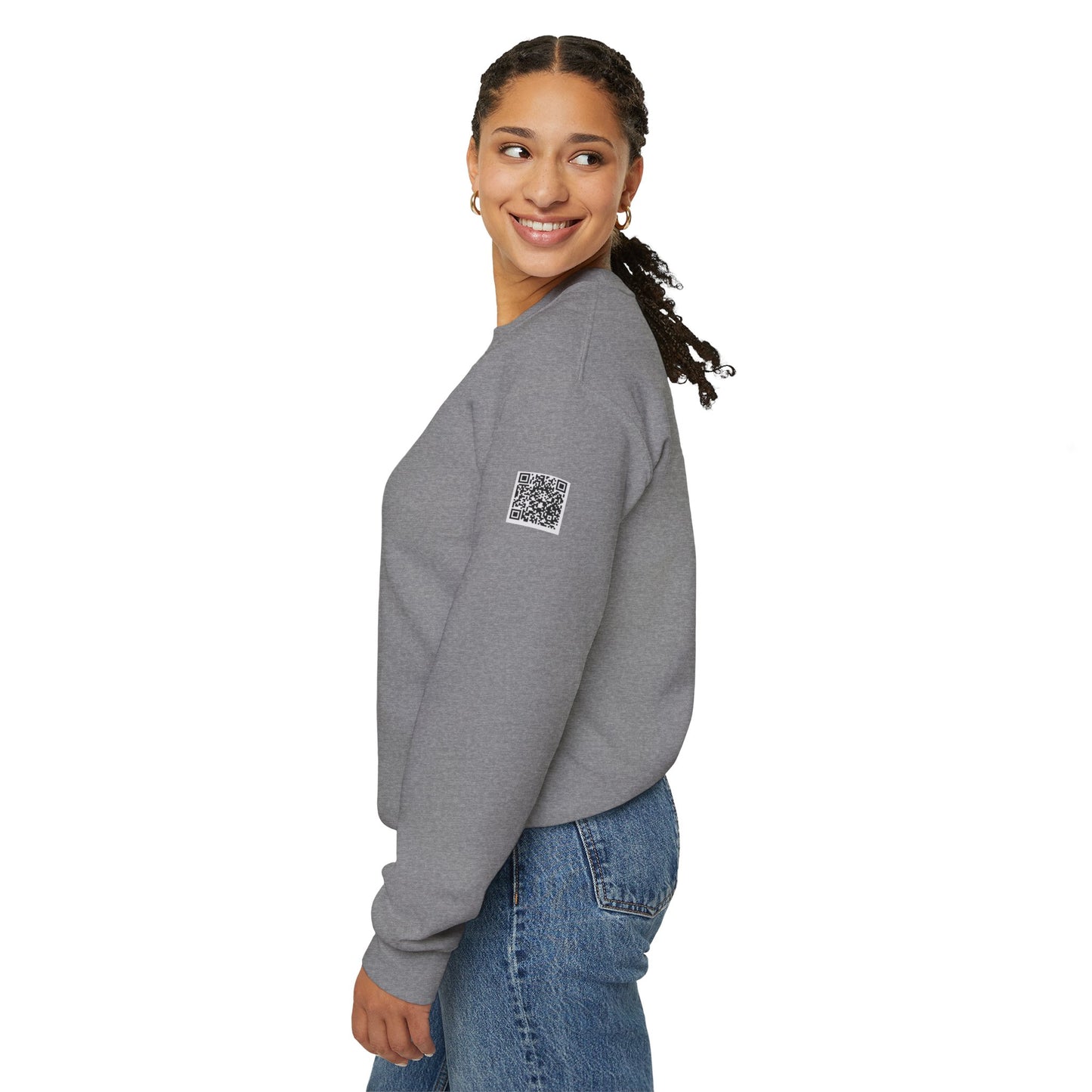Motivational Sweatshirt - Discipline Hits Different - Unisex Crewneck - Fitness Gift - Workout Apparel - Casual Sport Style - Gym Wear