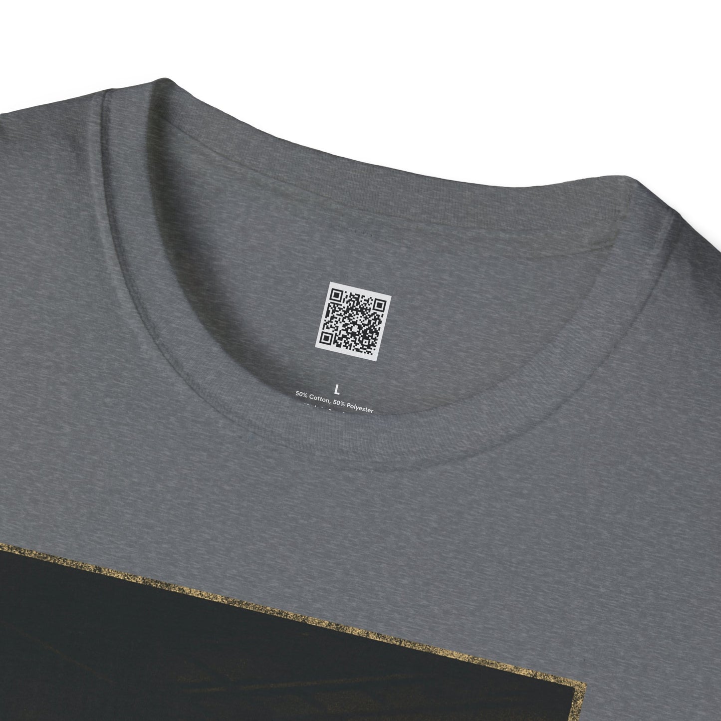 Motivational Unisex Softstyle T-Shirt - 'Discipline Hits Different' - with a Jab