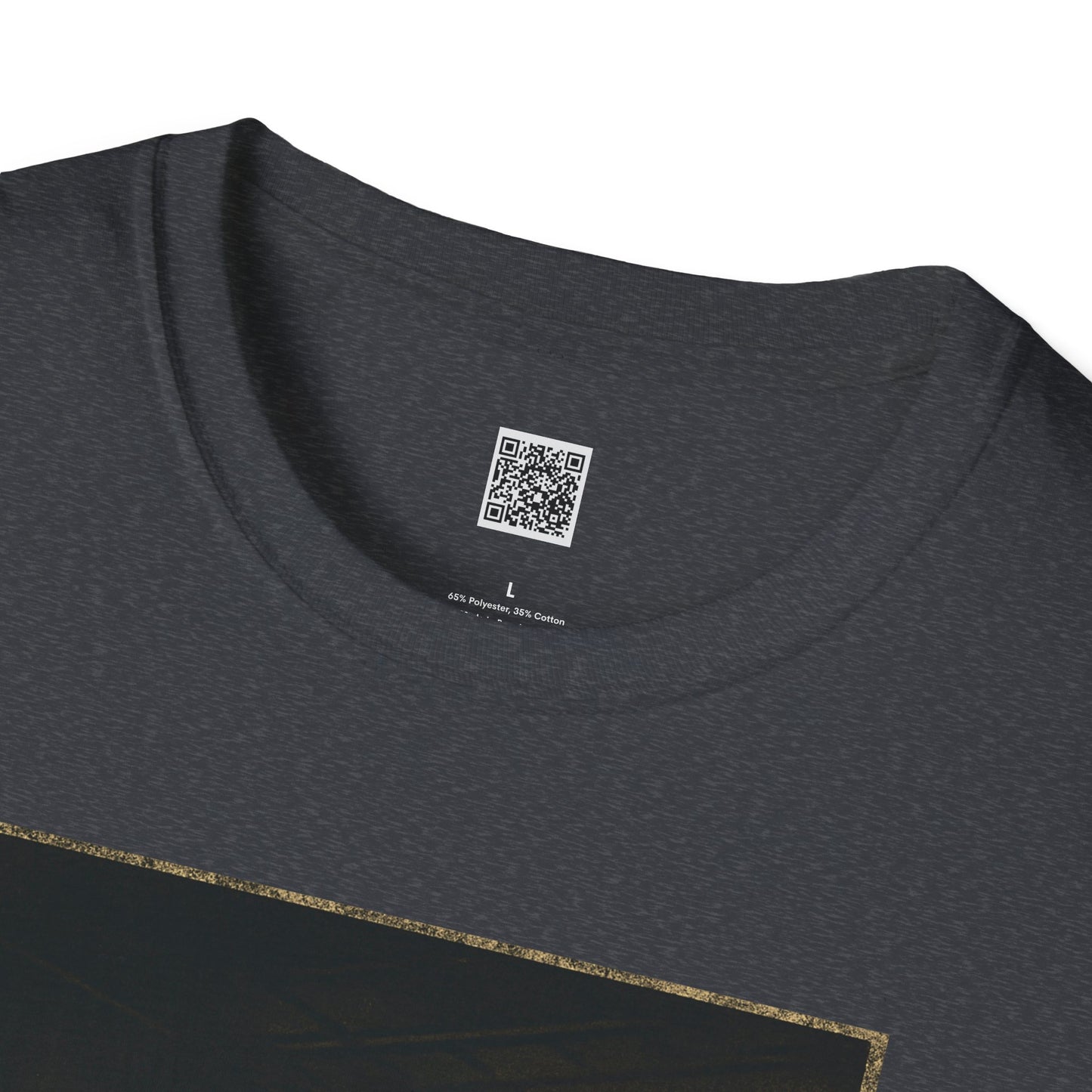 Motivational Unisex Softstyle T-Shirt - 'Discipline Hits Different' - with a Jab