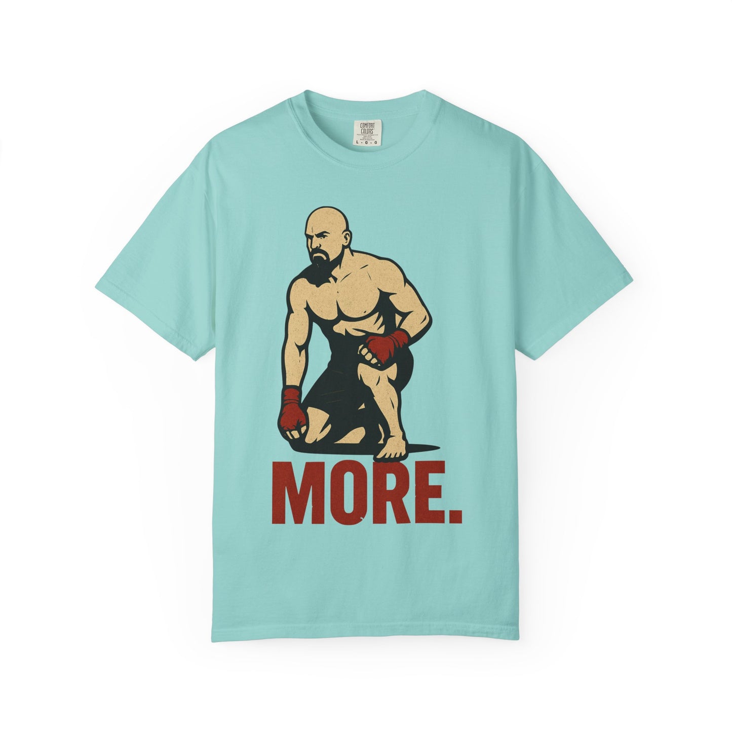 Motivational Fitness T-Shirt with 'MORE - Rising.' Design, Unisex Workout Apparel, Gym Shirt, Gift for Athletes & Fitness Lovers