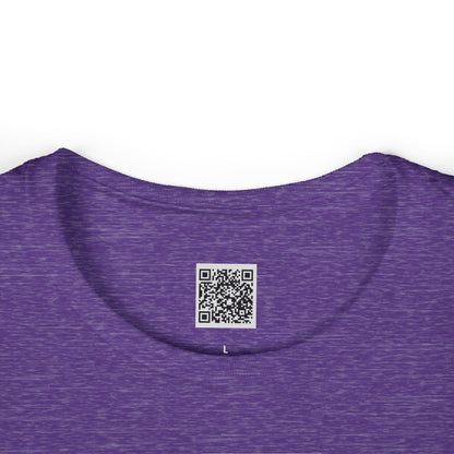 "More. With a Cross." Empowering Women's Softstyle Tee - Motivational Fitness Apparel, Boxing Inspiration, Workout Top, Gift for Her, Activewear