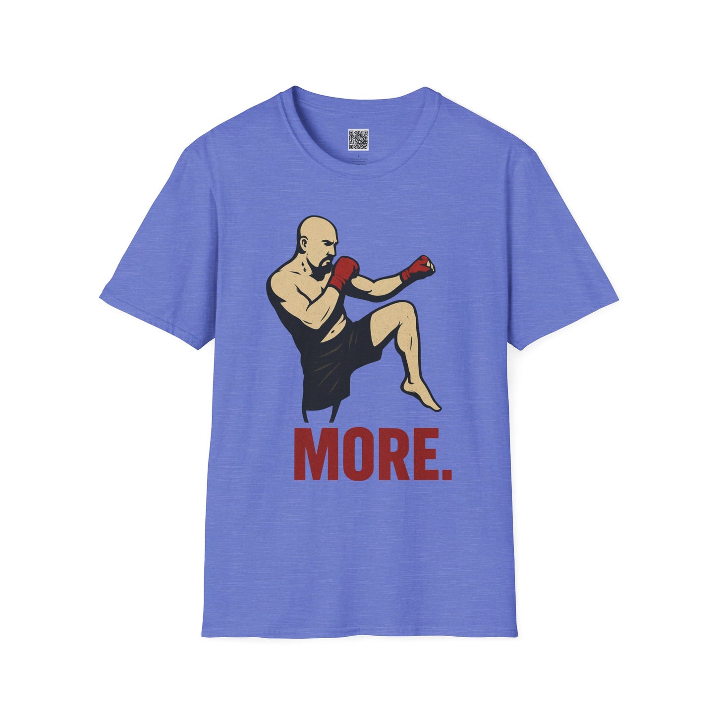 "More, Coiled" - Motivational Fitness T-Shirt, Workout Tee, Athletic Shirt, Gym Apparel, Gift for Fitness Enthusiasts