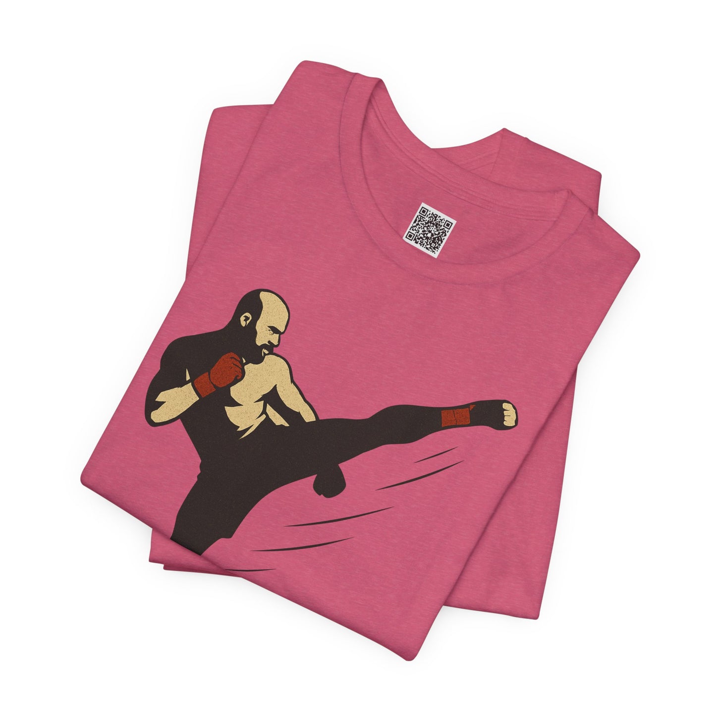 "More, Sidekick" - Motivational Kickboxing Tee - Unisex Short Sleeve Shirt, Fitness Apparel, Workout Gear, Gift for Athletes, Inspirational Clothing