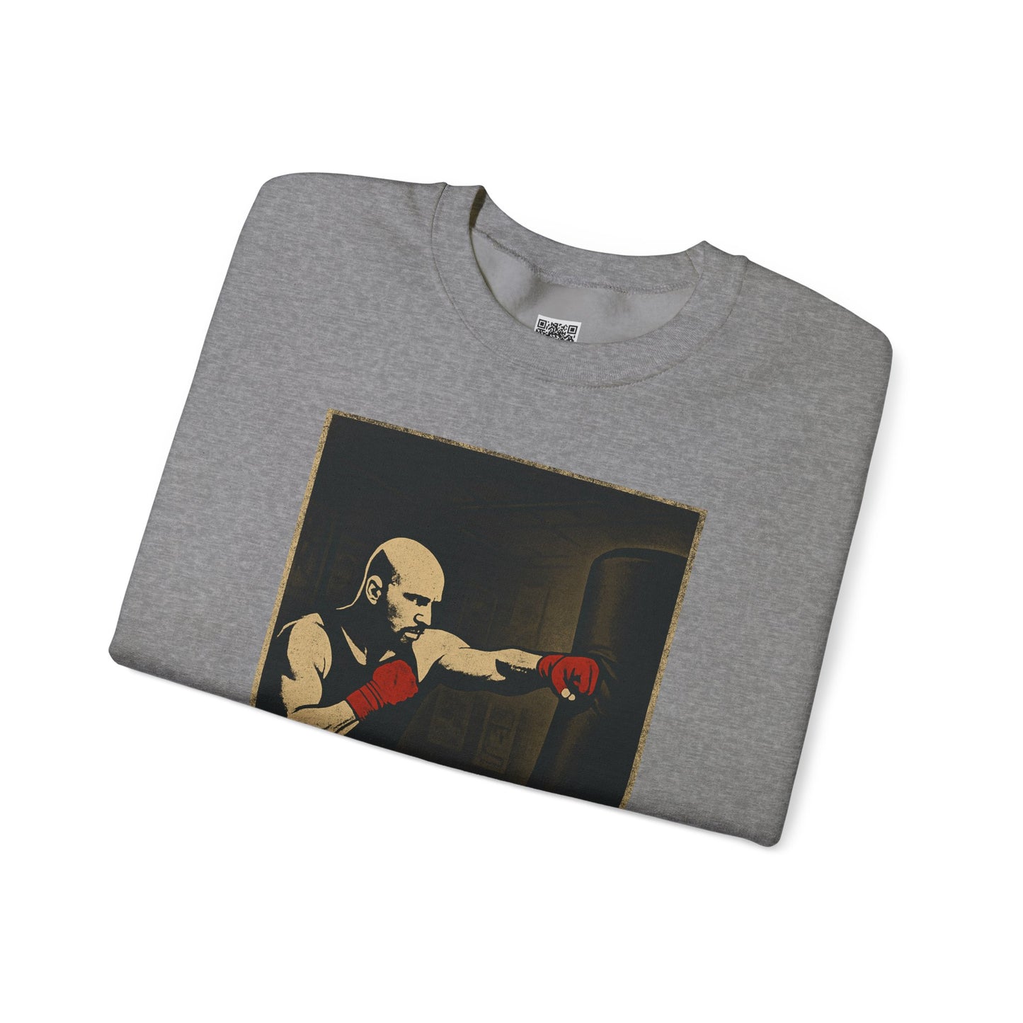 Motivational Sweatshirt - Discipline Hits Different - Unisex Crewneck - Fitness Gift - Workout Apparel - Casual Sport Style - Gym Wear